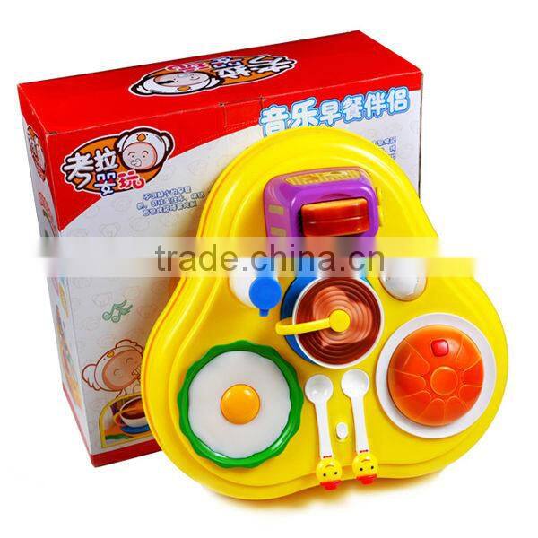 Baby cartoon breakfast machine with music, baby toys, BO toys