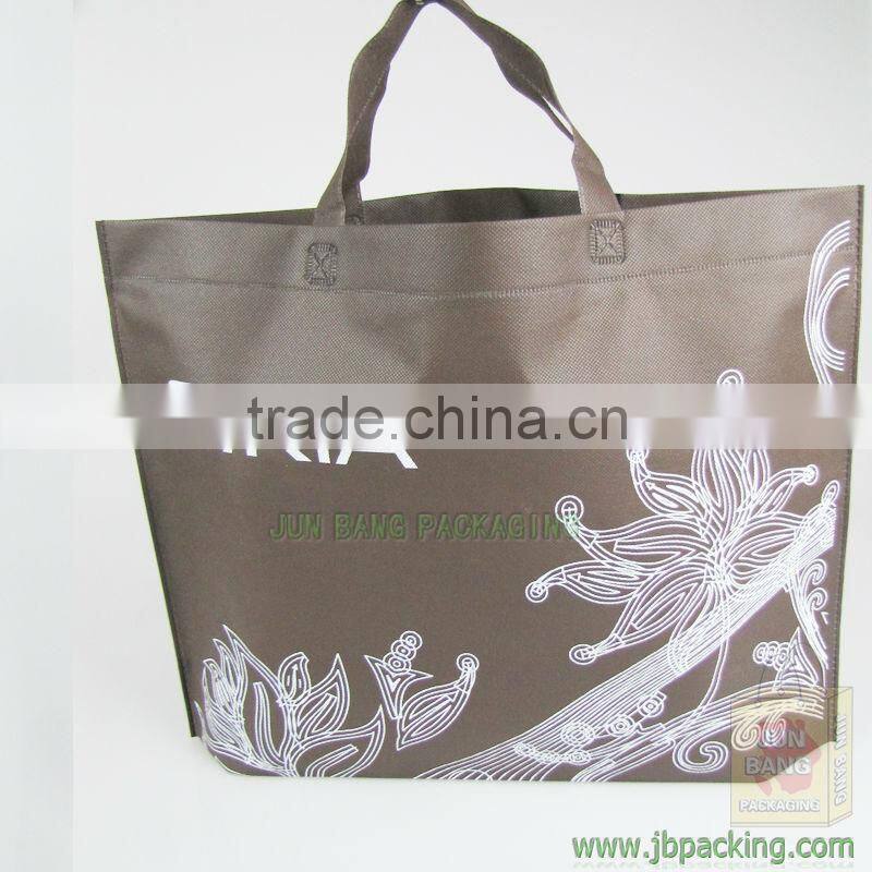 JUNBANG recycled laminated non-woven bag cheap promotion non woven shopping bags