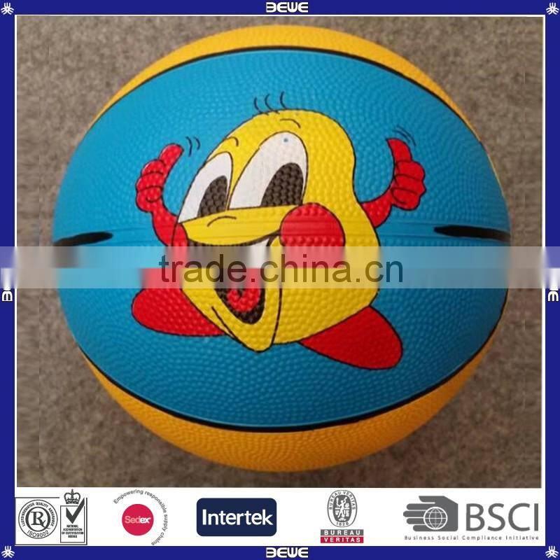 OEM Cheap Promotion Gift Wholesale Rubber Basketball for Children