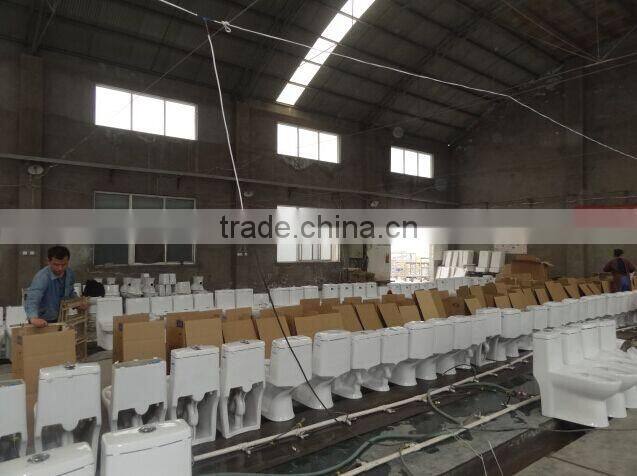 High Quality Floor Mounted Ceramic Two Piece Toilet