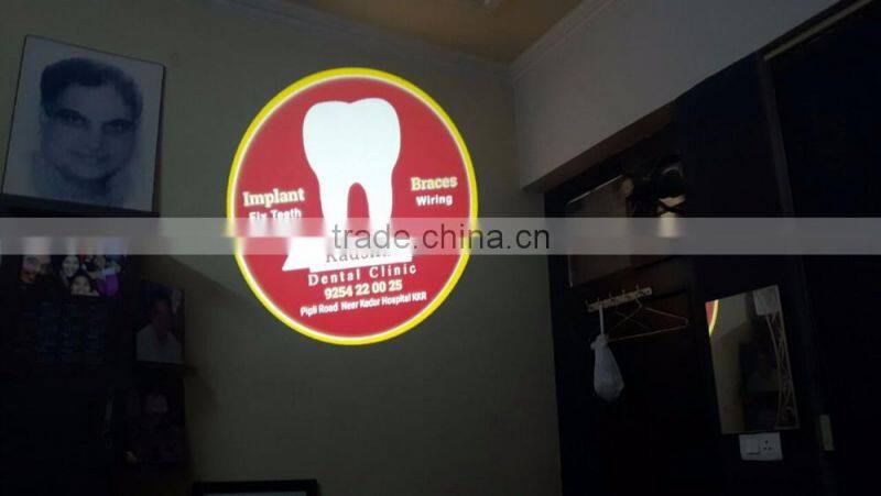 20w outdoor LEDY led logo gobo 2200lm waterproof IP65 projector for advertising decor or sign