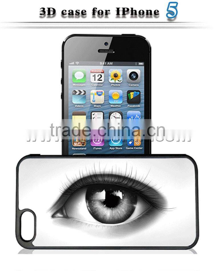Summer Big Eyes Dynamic For iPhone 5 3D Case