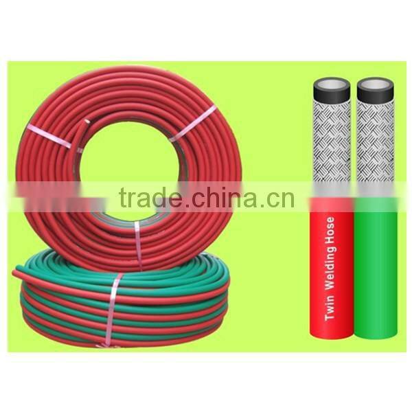 Flexible Red + Blue Color 5/16'' Twist Welding Hose 300Psi