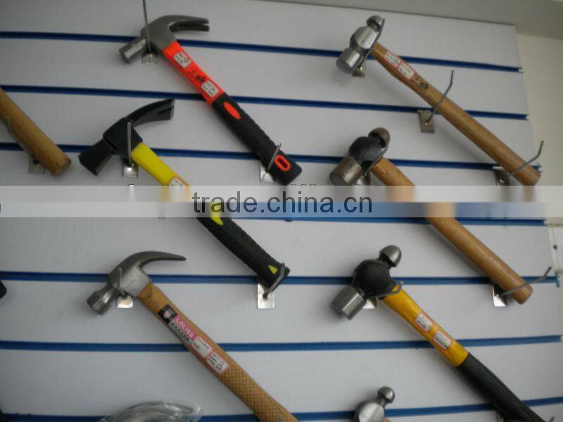 AMERICAN TYPE STONING HAMMER WITH WOODEN HANDLE