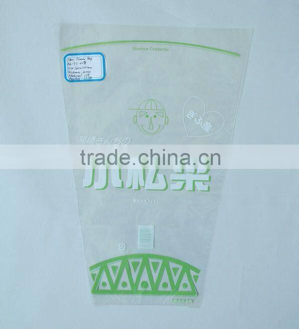 Bopp Vegetable Packing Bag For Supermarket Promotion