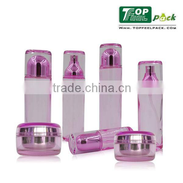 High Qulity Cosmetic Packing Set with Lotion Bottle and Cream Bottle