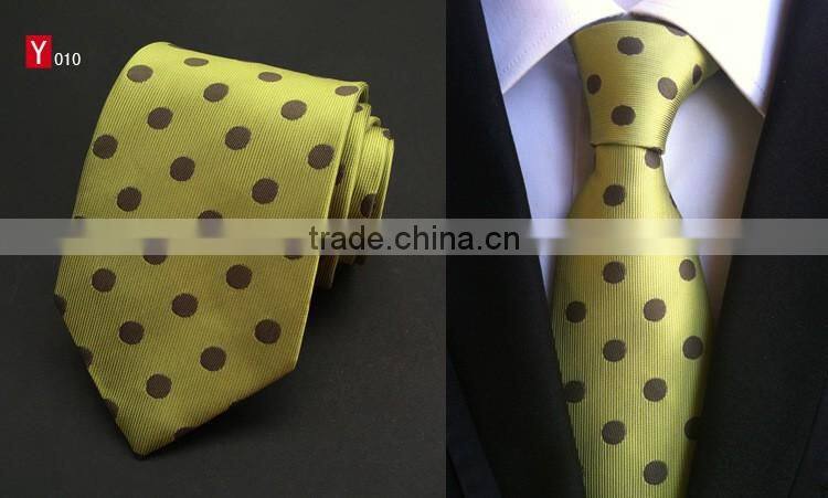 100% Silk Man's Dot Solid Tie Causual Business Wedding Party Luxury Necktie