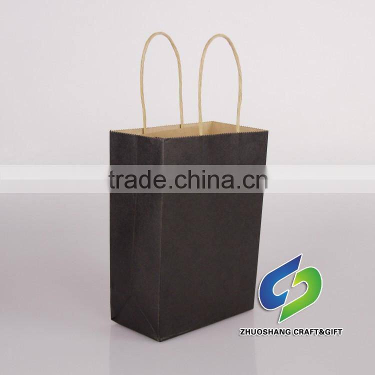 OEM Paper gift bag, Custom Low Cost White Kraft Craft Paper Bag Print Price, Printed Take Away Fast Food Kraft Paper bag