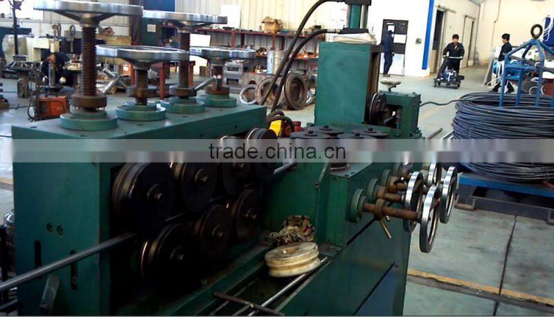 yantai haige machine tool coil feeder ( coil to bar )