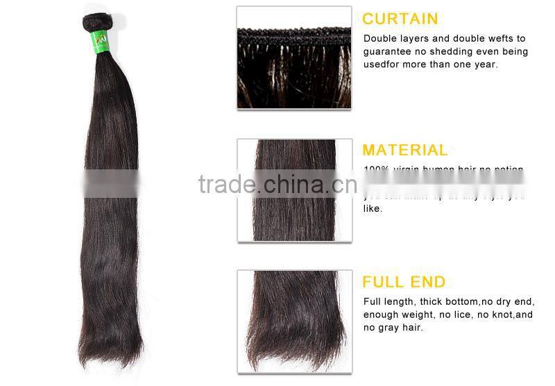 Super a top Gold supllier raw unprocessed virgin peruvian hair wholesale