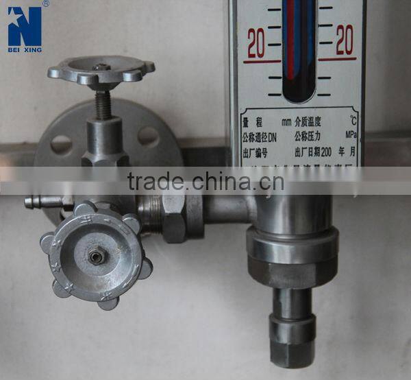 UGS-0C Side loading and direct-reading type quartz tube liquid level meter/level gauge