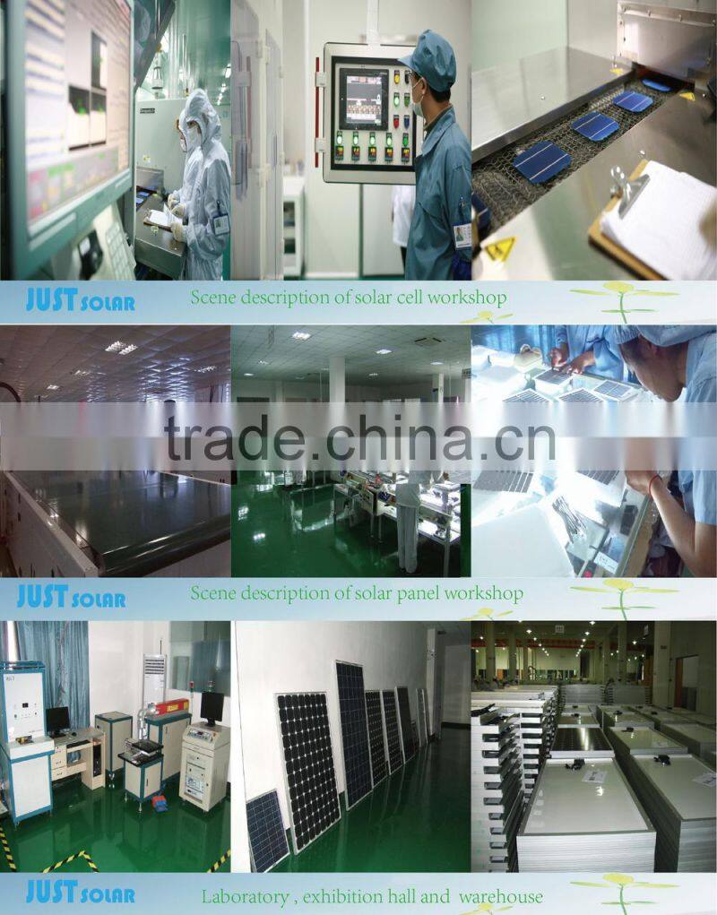 300W poly solar panel solar power system