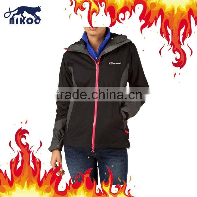 New Arrival Custom Designed Womens Outdoor Waterproof Softshell Jackets Wholesale