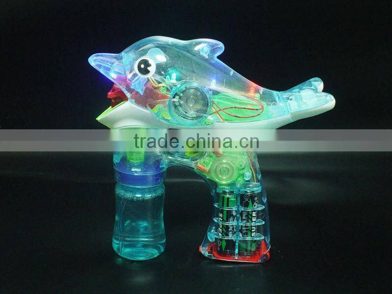 Environmental Friendly Bubble Gun with Dolphin