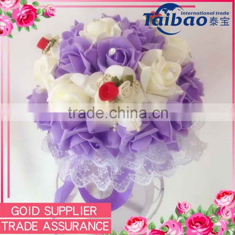 Alibaba China supplier real touch room decoration PU tulip flower arrangement