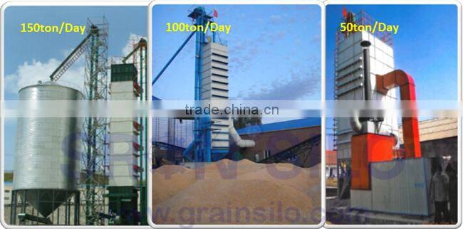 Turn-Key Tower Rice Paddy Corn Grain Dryer Machine
