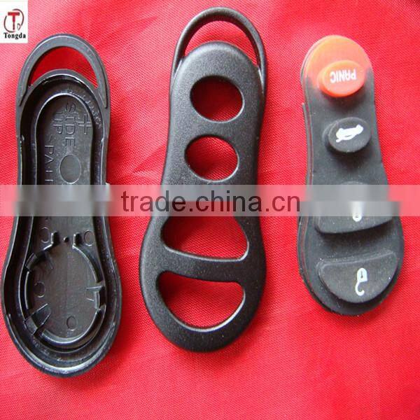 Top sale 3+1 button remote key case for Dodge and CHRYSLER Jeep