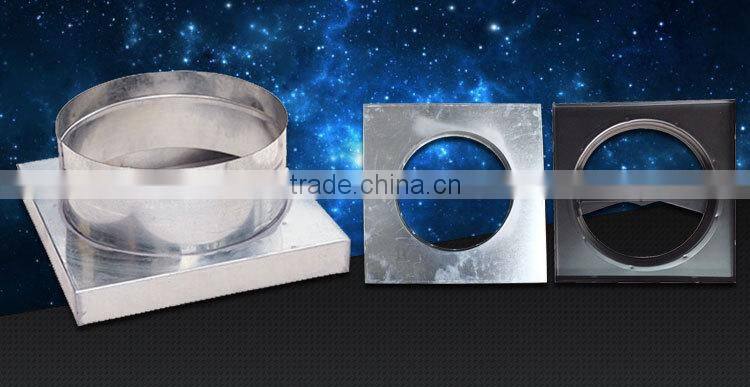 metal neck adaptor for hvac air inlet