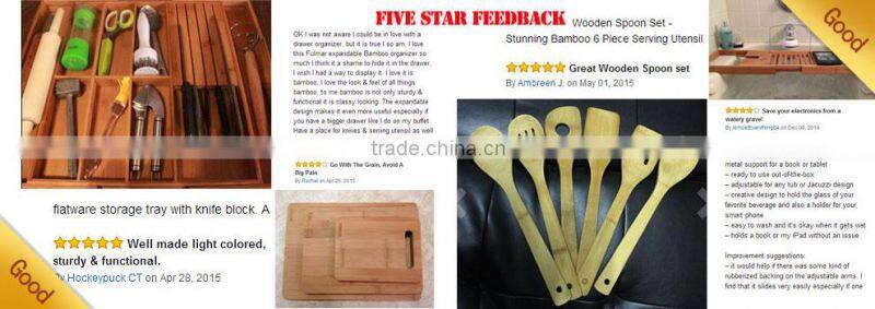 Bamboo and Silicone Trivet/New Bamboo Coaster/Homex_FSC/BSCI Factory