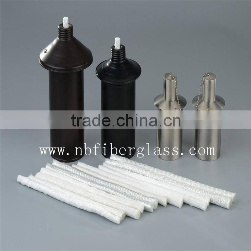 Fiberglass Material Wick For Oil Lamp Using