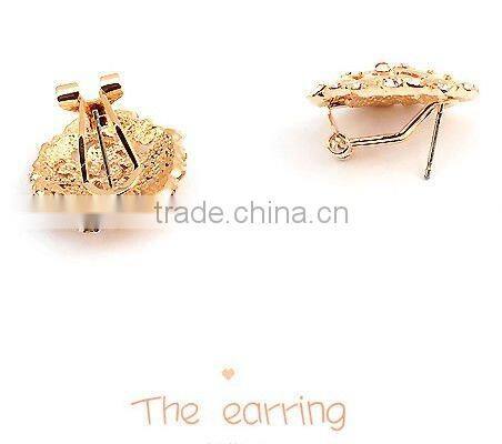 wholesale fashion gold earrings 2012 new design