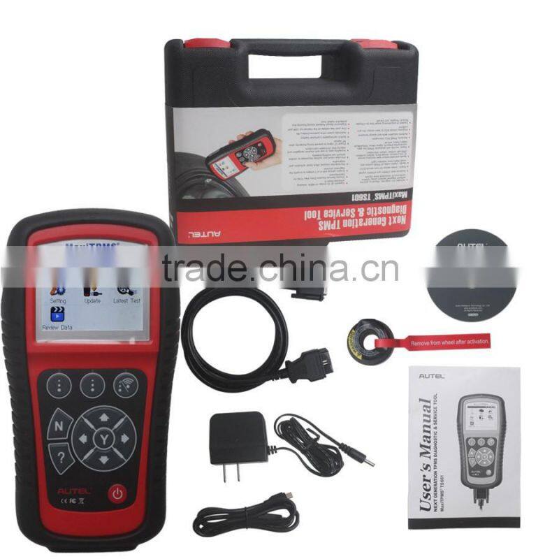 Update online with One Year warranty Autel TPMS Diagnostic and Service Tool MaxiTPMS TS601.100% original auto diagnostic scanner
