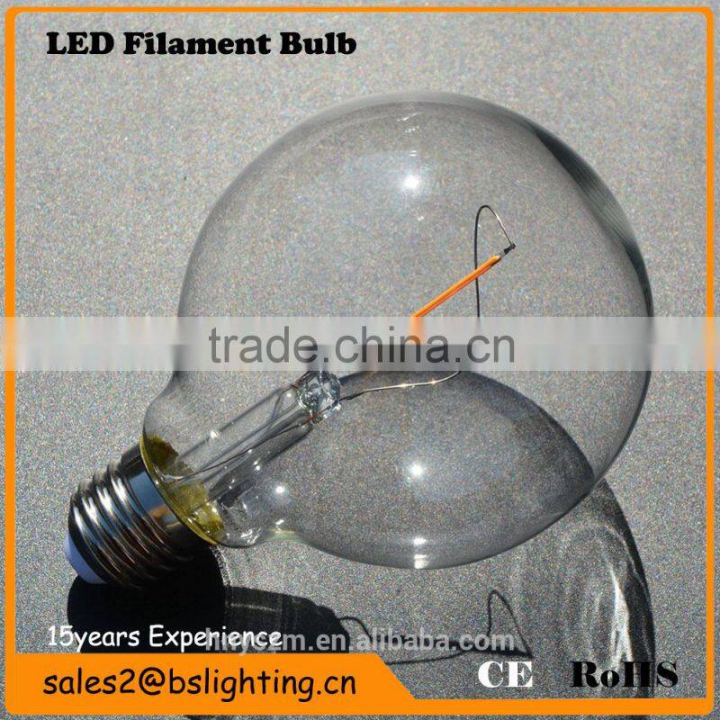 Big Globe G125 Antique Edison Style Led Light Bulb 2W/4W/6W/8W led bulb