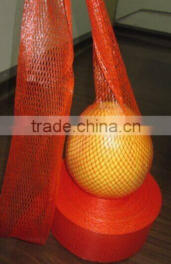 Knitted sleeve nets,vegetable fruit mesh bag wholesale