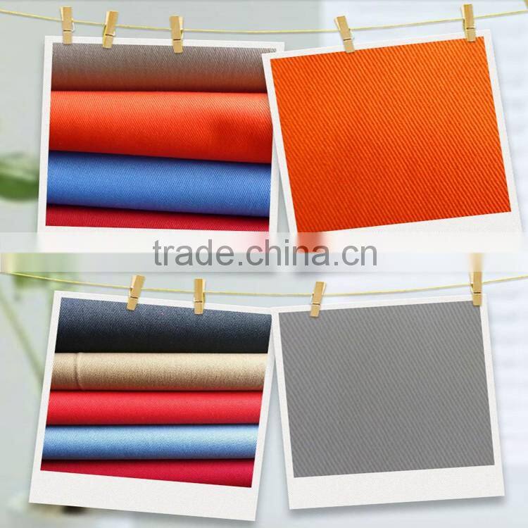 100% cotton dyed twill fabric/school teacher students uniform fabric