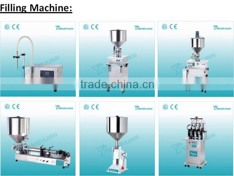 China Supplier Shangyu pneumatic bottle /e-liquid/water filling machine