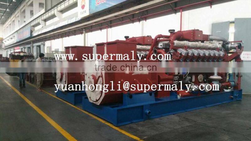 1MW gas generator from supermaly power