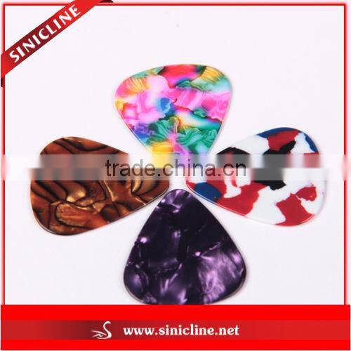 Colorful custom Celluloid Guitar Picks from Factory Direct