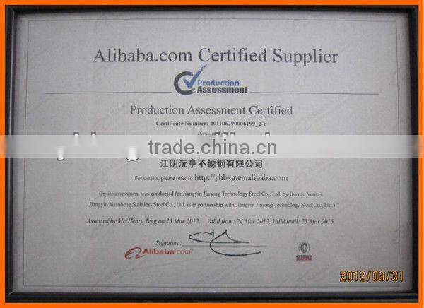 316 Stainless Steel Seamless Tube/Pipe for stainless steel handrail