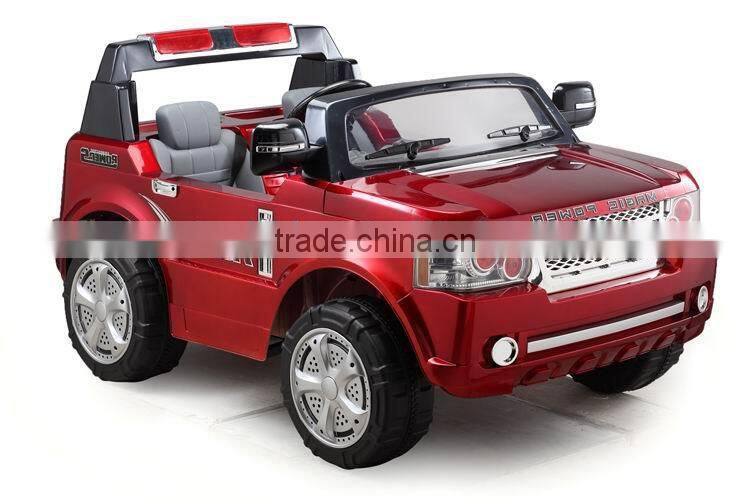 Best gift land rover ride on toys for twins JJ205 with two seats ride on car