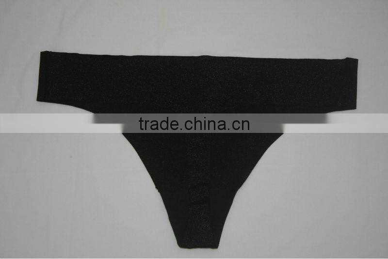 2014 Sexy Ladies Laser Cut Seamless G String Bikini