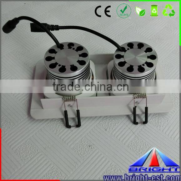 Double row Top quality super bright Dimmable LED Ceiling Light with Motion Sensor