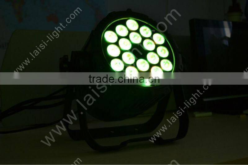 RGBW 4 in 1 18*10w leds outdoor led par light led par can lighting
