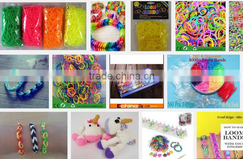 Loom Bands/ Rubber Bands/ Paper Box and Plastic Box Loom Kit