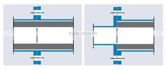 Coal fired power station alumina ceramic wear liner resistant pipe tube