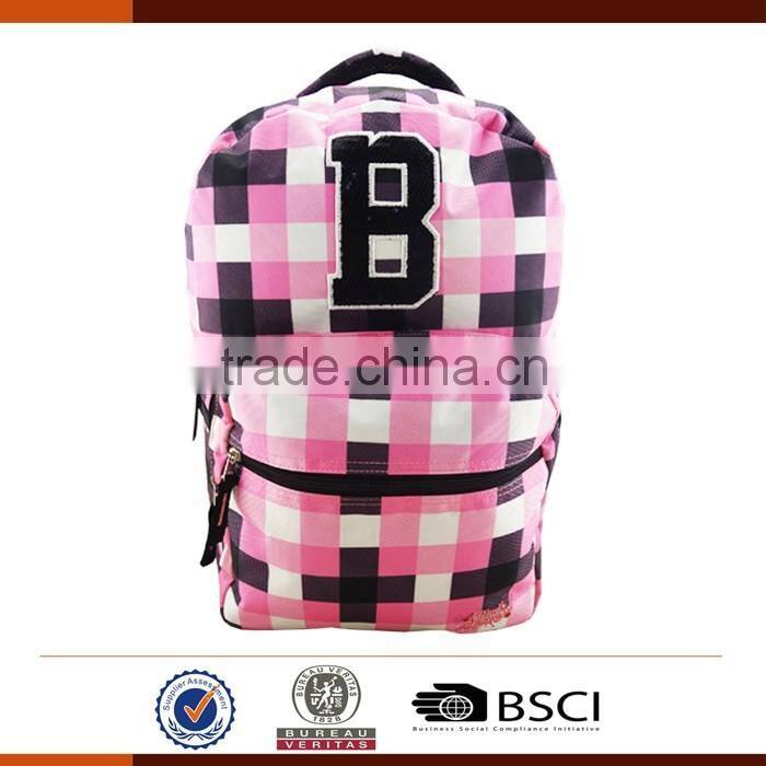 Fashion Nylon Backpack School Bags for Girls