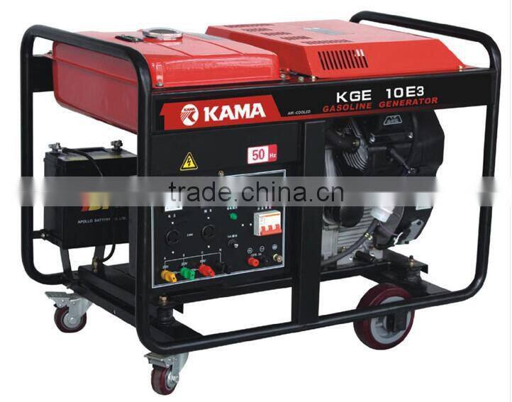 KAMA gasoline generator set single phase 17Hp/18.6Hp 50Hz/60Hz for sale