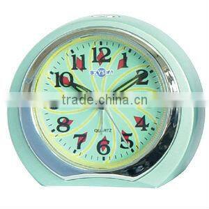 plastic table alarm clock bedside clock