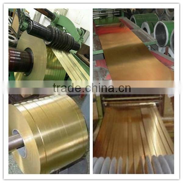 C2801 rolled copper alloy H60 copper zinc yellow brass strips