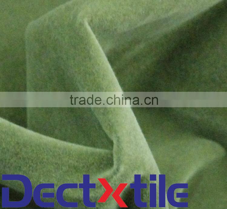 100%Polyester Plain Flocking Knitted Upholstery Fabric Car Sets