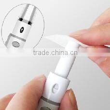 Safety Medical Disposable LED Adjustable Lancing Device with Ejector