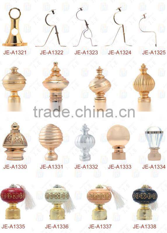 35mm cheap golden curtain rod