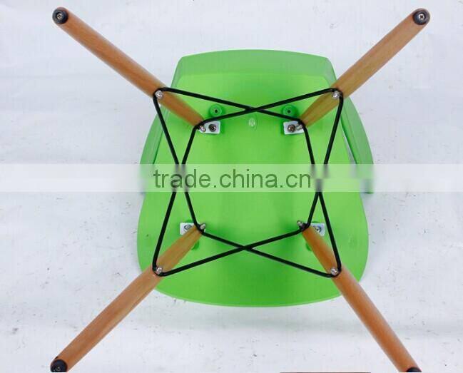 living room furniture /plastic chair factory/ modern brief plastic chair 1825