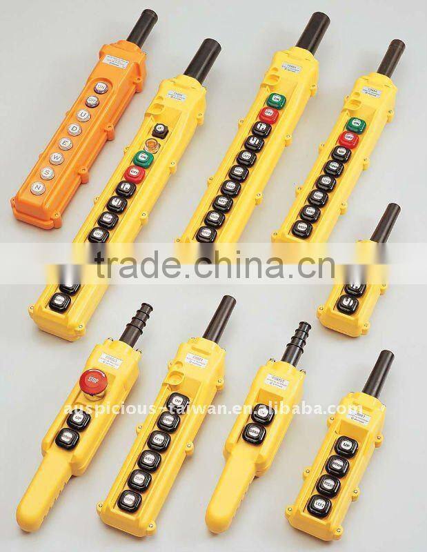 Parts (Emergency Stop, Selector Switches, Contact) for Hoist Push Button Pendant Switch