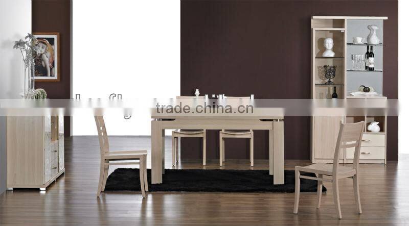 Modern dining table and chair