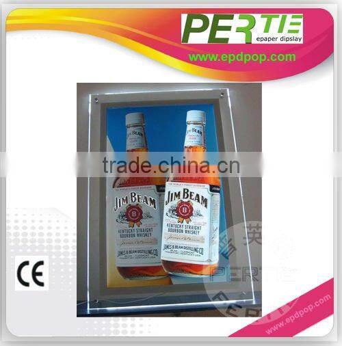 unipole billboard advertising player advertising display stand -pop standee or billboard aluminum poster frame